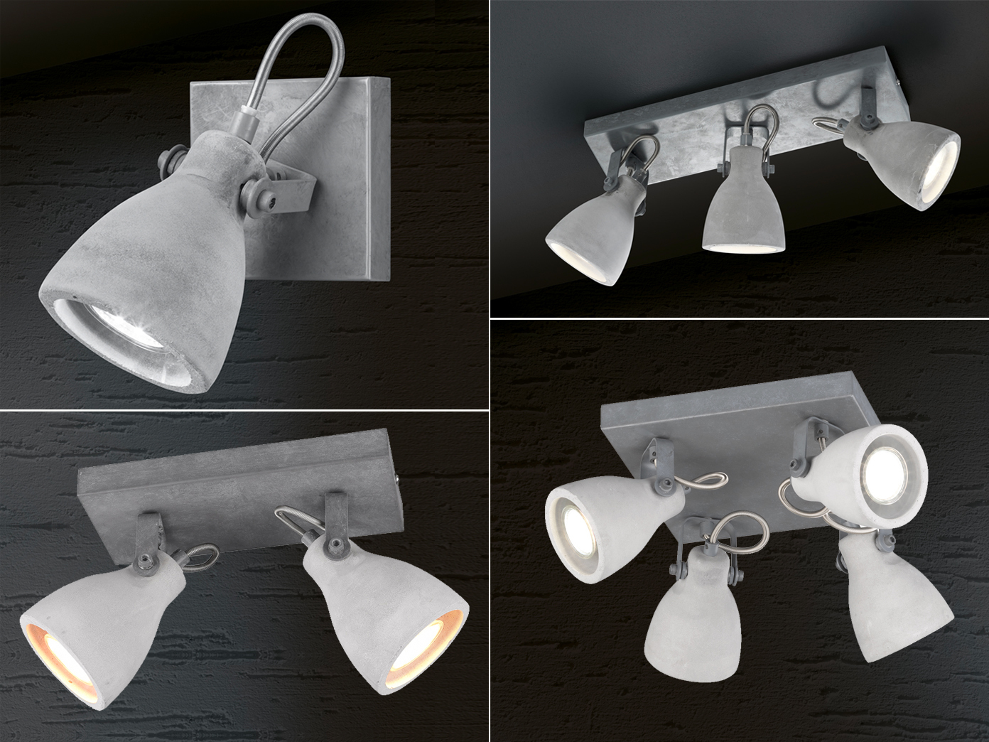 Lampenschirm | Coole Industriedesign Küche eBay Deckenlampen Beton die für Küchenlampen