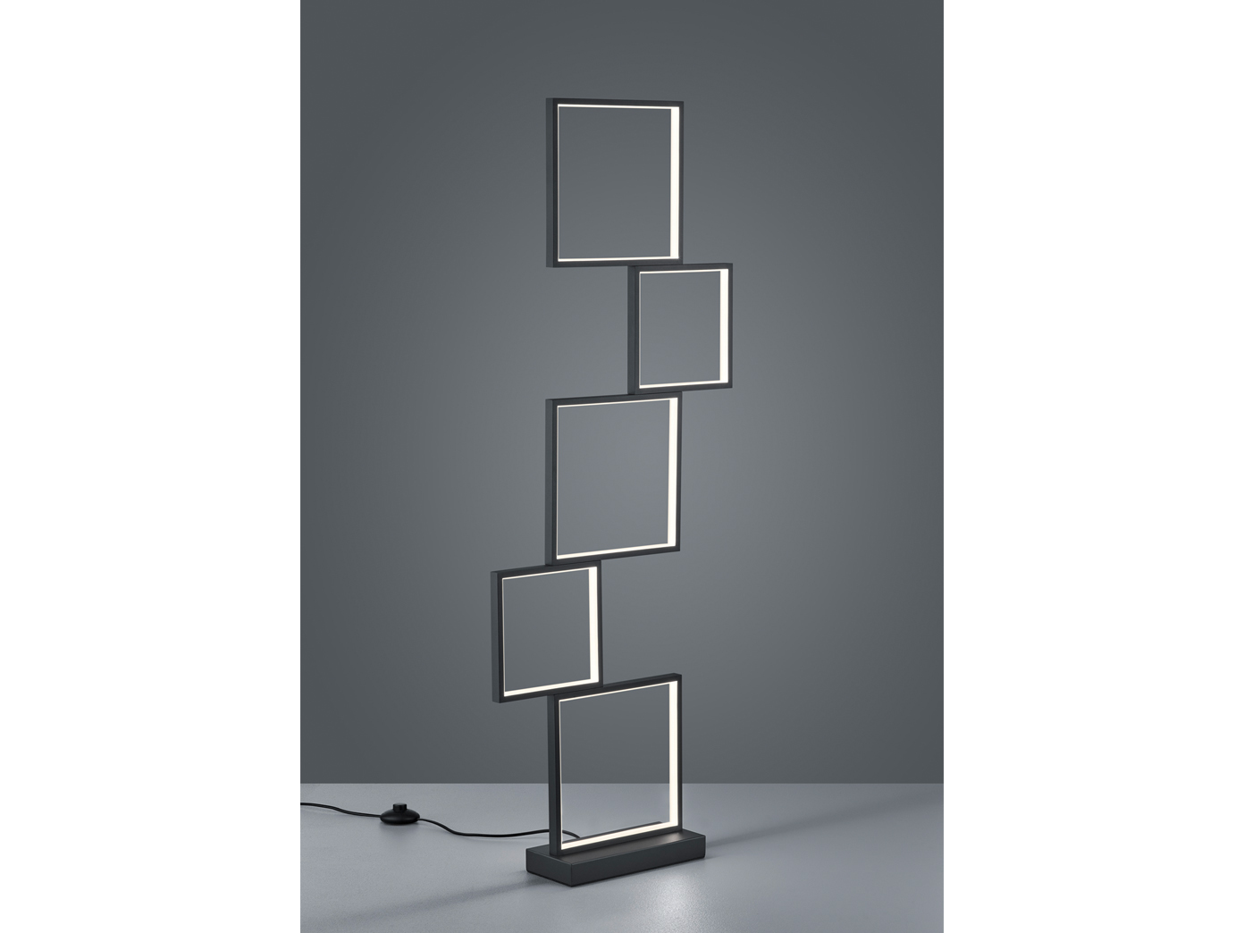 Trio LED Deckenlampe Sorrento Deckenleuchte 52 2x52 2x16cm schwarz online  kaufen | eBay | Deckenlampen